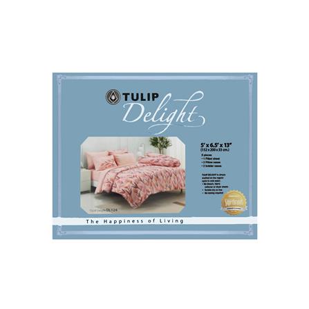 ชุดผ้าปูที่นอน 5 ฟุต (ชุด 5 ชิ้น) TULIP DELIGHT 60013-DL124_3