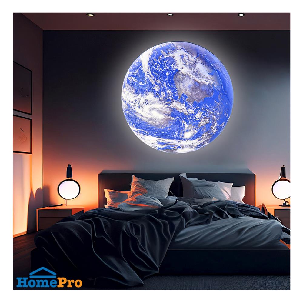 ไฟเพดาน LED STARLIGHT EARTH 04-SL-23447-800 144 วัตต์ DAYLIGHT/COOL WHITE/WARM WHITE 31 นิ้ว สีขาว