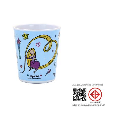 แก้วน้ำเมลามีน 250 มล. SUPERWARE LOVE PRINCESS_4