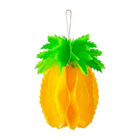 ของตกแต่งโมบายบอลสับปะรด SIAMXMAS 22 ซม. สีเหลือง_0