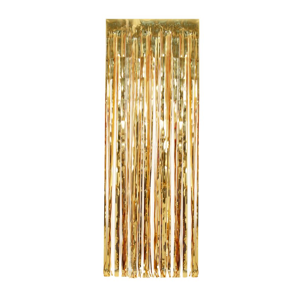 ม่านฟอยล์ตกแต่ง SIAMXMAS 63.5x180 ซม. สีทอง