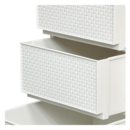 ตู้ลิ้นชัก 4 ชั้น STACKO SAAN 34.2x36.5x68.5 ซม. สีขาว_2