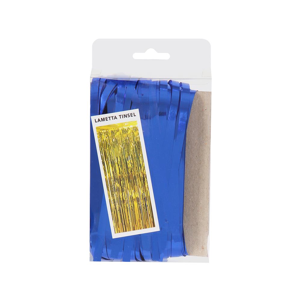 ม่านฟอยล์ตกแต่ง SIAMXMAS 63.5x180 ซม. สีน้ำเงิน