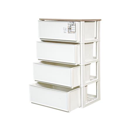 ตู้ลิ้นชัก 4 ชั้น STACKO MODULAR 53.5x36.5x90.5 ซม. สีขาว_2
