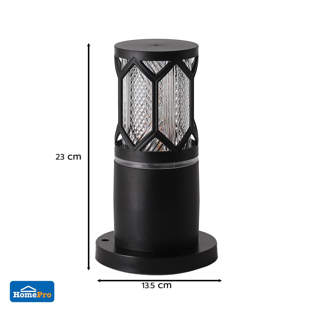 ไฟหัวเสา CARINI BO-F3201S สีดำ