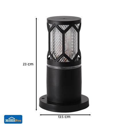 ไฟหัวเสา CARINI BO-F3201S สีดำ_5