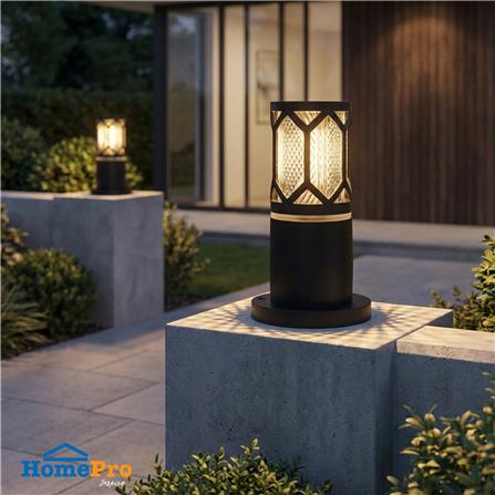 ไฟหัวเสา CARINI BO-F3201S สีดำ_4