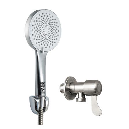 ชุดฝักบัวสายอ่อน 3 ระดับ DONMARK GL-3725 สีโครม_0