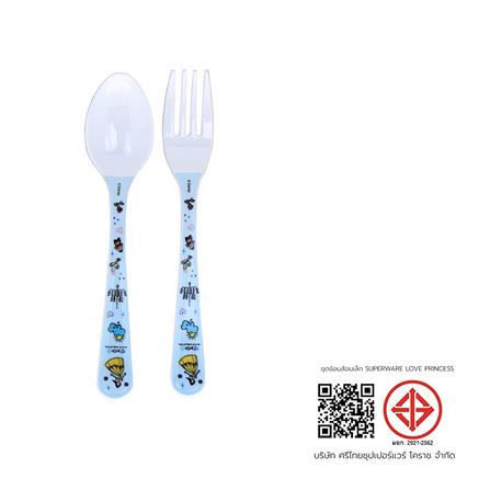 ชุดช้อนส้อมเล็ก SUPERWARE LOVE PRINCESS_4