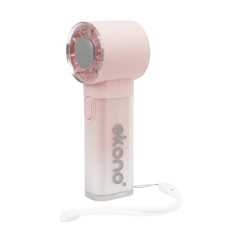 พัดลมพกพา EKONO EK-PTB15 สีชมพู_1