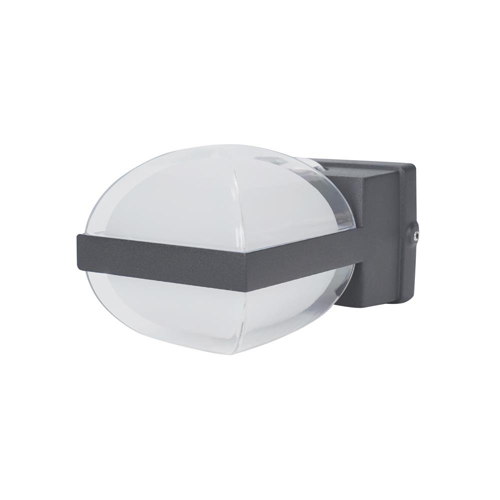 ไฟผนังนอก LED CARINI BO-WS02 12 วัตต์ WARM WHITE สีดำ_0