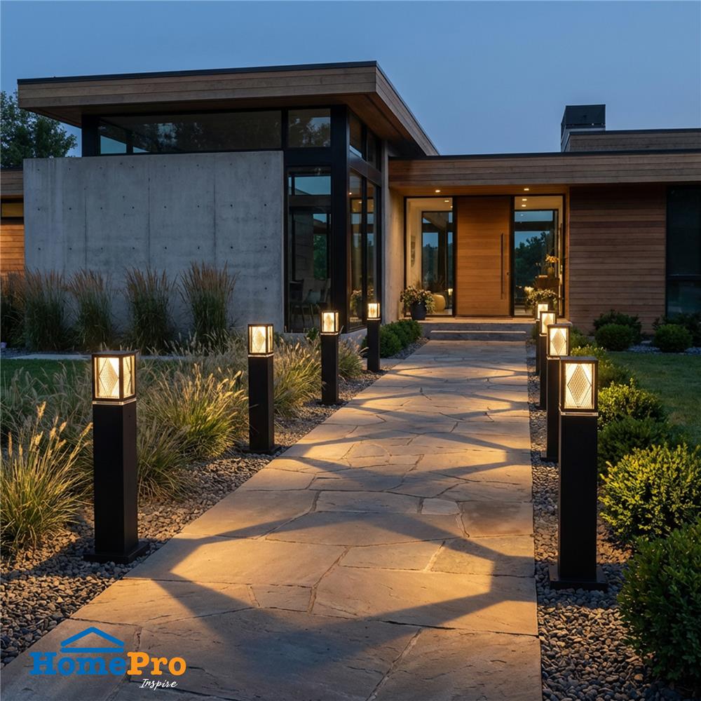 ไฟทางเดิน CARINI BO-F4101M สีดำ