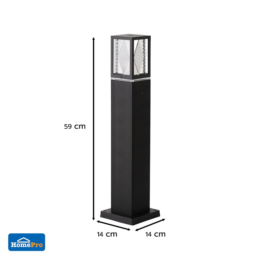 ไฟทางเดิน CARINI BO-F4101M สีดำ