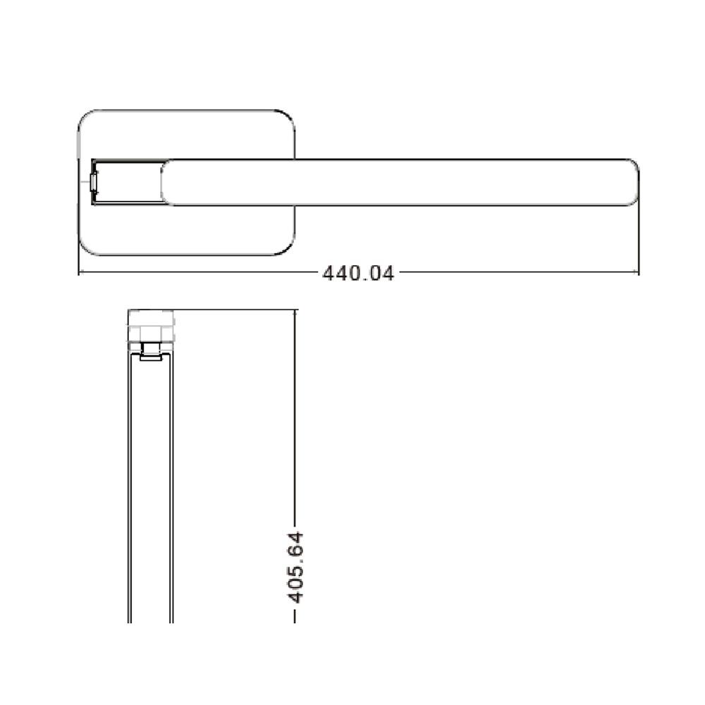 ไฟอ่านหนังสือ LED CARINI LA-C618WH 8 วัตต์ DAYLIGHT/COOL WHITE/WARM WHITE สีขาว