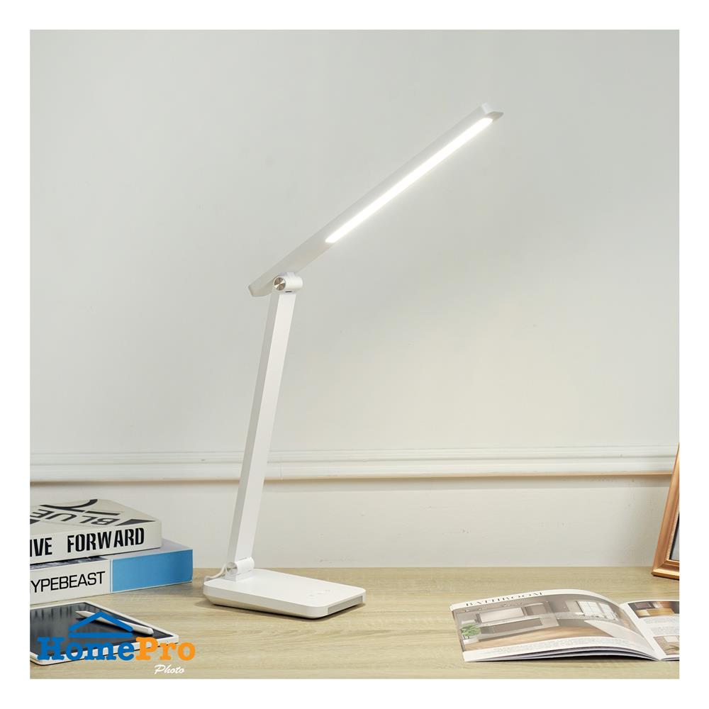 ไฟอ่านหนังสือ LED CARINI LA-C618WH 8 วัตต์ DAYLIGHT/COOL WHITE/WARM WHITE สีขาว