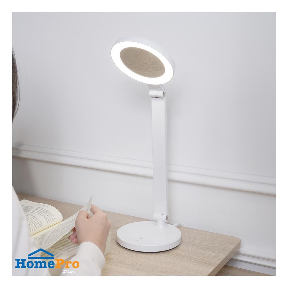 ไฟอ่านหนังสือ LED CARINI LA-M228WH 8 วัตต์ DAYLIGHT/COOL WHITE/WARM WHITE สีขาว