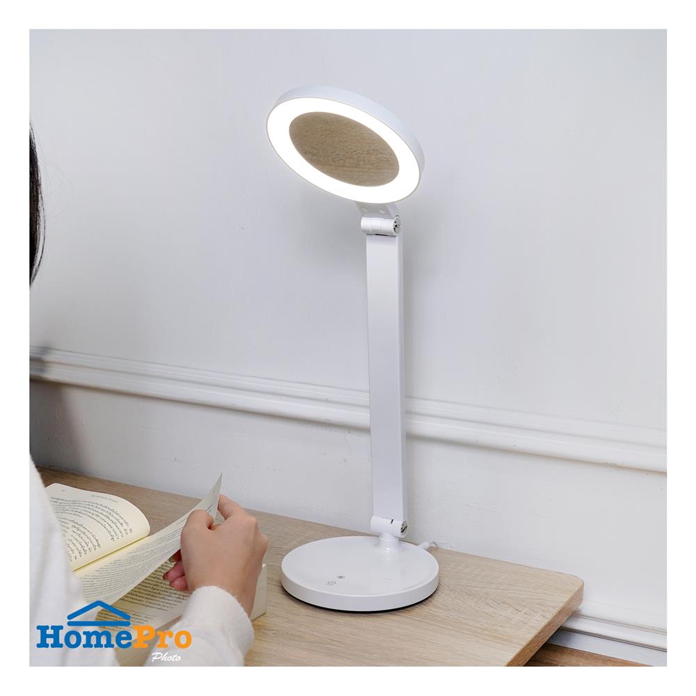 ไฟอ่านหนังสือ LED CARINI LA-M228WH 8 วัตต์ DAYLIGHT/COOL WHITE/WARM WHITE สีขาว