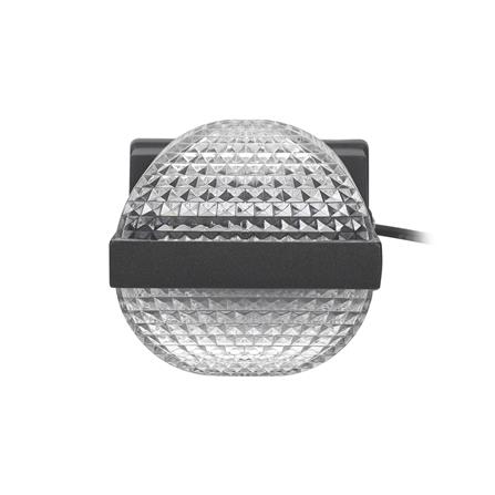 ไฟผนังภายนอก LED CARINI BO-WS03 12 วัตต์ WARM WHITE สีดำ_1