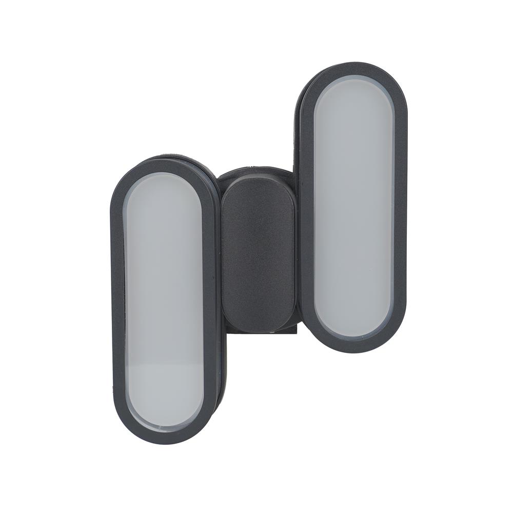 ไฟผนังภายนอก LED CARINI BO-WL3512 12 วัตต์ WARM WHITE สีดำ