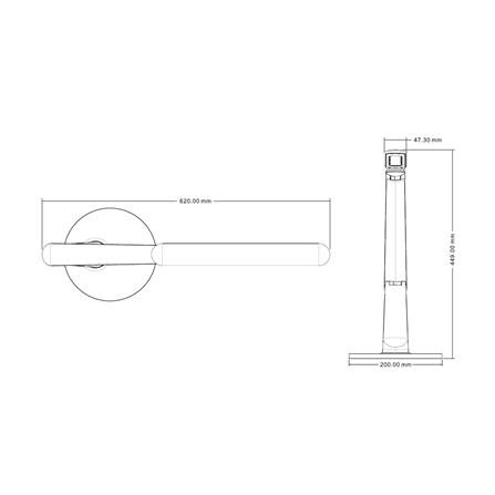 ไฟอ่านหนังสือ LED CARINI LA-K508 10 วัตต์ DAYLIGHT/COOL WHITE/WARM WHITE สีขาว_8