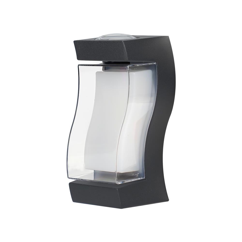 ไฟผนังนอก LED CARINI BO-WL3528 8 วัตต์ WARM WHITE สีดำ