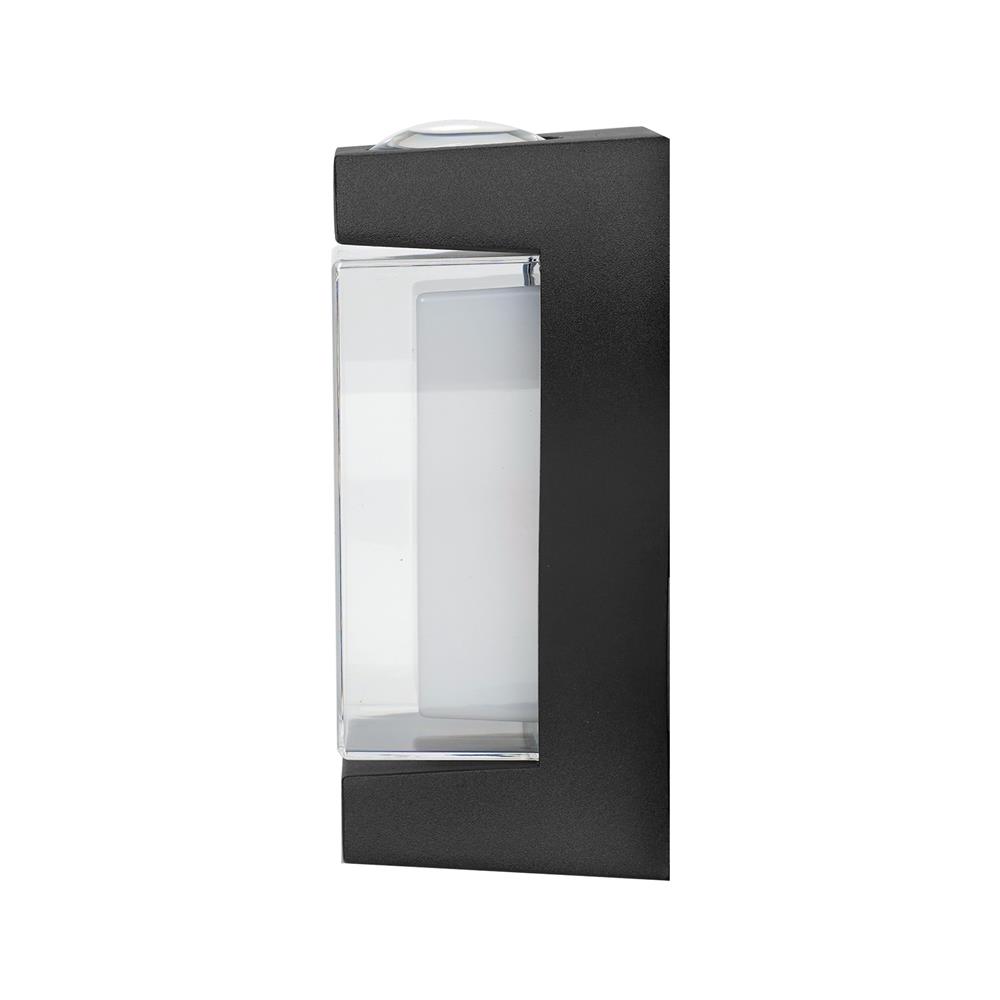 ไฟผนังนอก LED CARINI BO-WL3528 8 วัตต์ WARM WHITE สีดำ