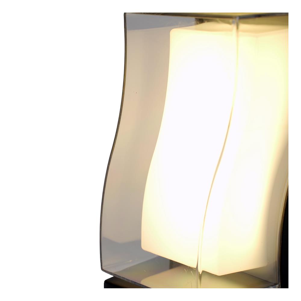 ไฟผนังนอก LED CARINI BO-WL3528 8 วัตต์ WARM WHITE สีดำ