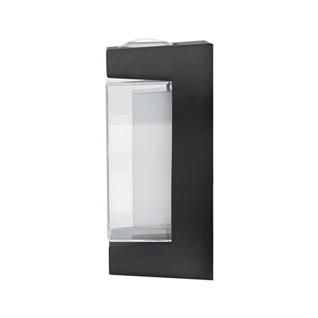 ไฟผนังนอก LED CARINI BO-WL3528 8 วัตต์ WARM WHITE สีดำ_2