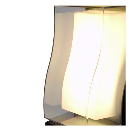 ไฟผนังนอก LED CARINI BO-WL3528 8 วัตต์ WARM WHITE สีดำ_3