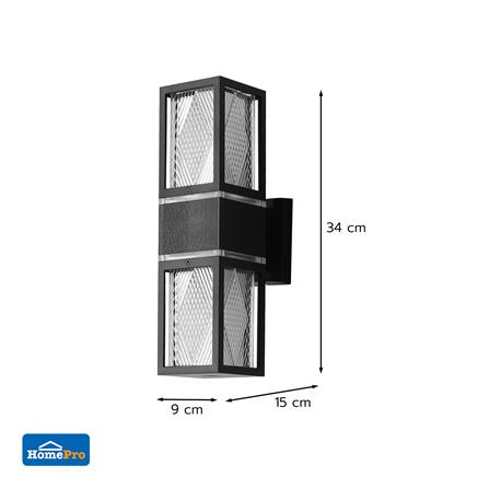 ไฟกิ่งภายนอก CARINI BO-PS4101/2 สีดำ_7