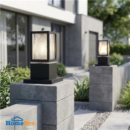 ไฟหัวเสา CARINI BO-F4101S สีดำ_3