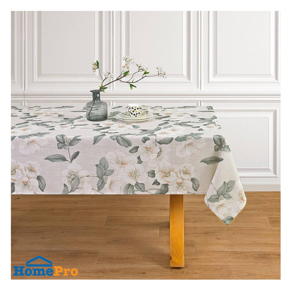 ผ้าปูโต๊ะสำเร็จรูปเหลี่ยม KECH LILYFERN 140x200 ซม.