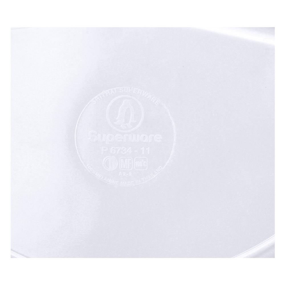 ถาดหลุมเมลามีน 11 นิ้ว SUPERWARE LOVE PRINCESS