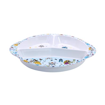 ถาดหลุมเมลามีน 11 นิ้ว SUPERWARE LOVE PRINCESS_1