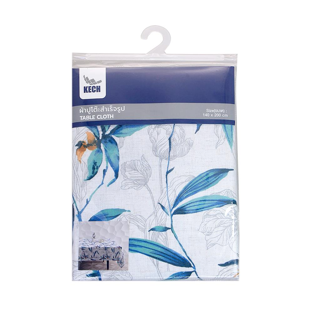 ผ้าปูโต๊ะสำเร็จรูปเหลี่ยม KECH LUNALEAF 140x200 ซม.