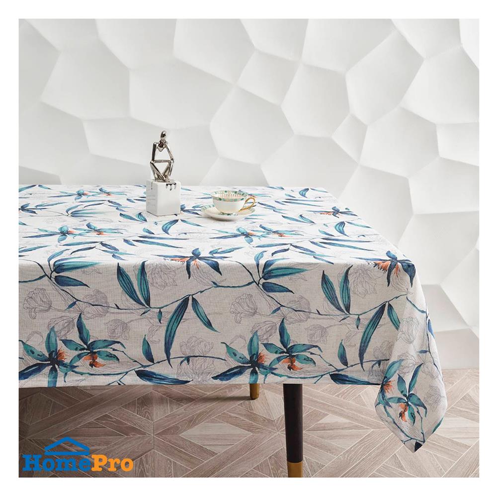 ผ้าปูโต๊ะสำเร็จรูปเหลี่ยม KECH LUNALEAF 140x200 ซม.