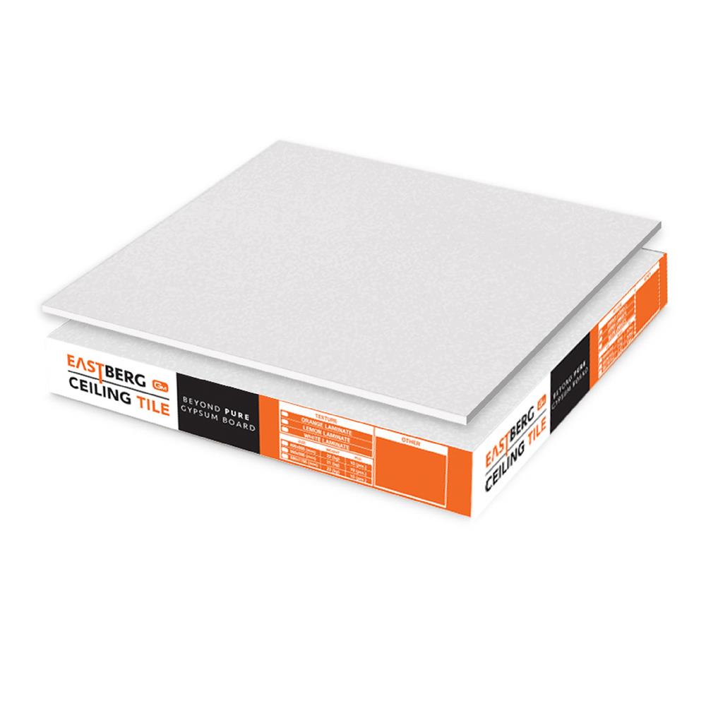 แผ่นยิปซั่ม GM EASTBERG เลมอน 60x60x0.8 ซม. (แพ็ก 10 ชิ้น)