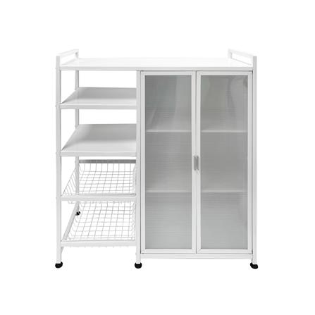 ตู้อเนกประสงค์ CABIN BARE 100x110 ซม. สีขาว_0