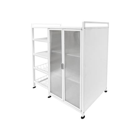 ตู้อเนกประสงค์ CABIN BARE 100x110 ซม. สีขาว_1