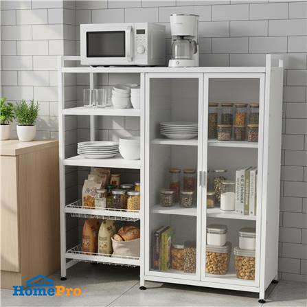 ตู้อเนกประสงค์ CABIN BARE 100x110 ซม. สีขาว_3