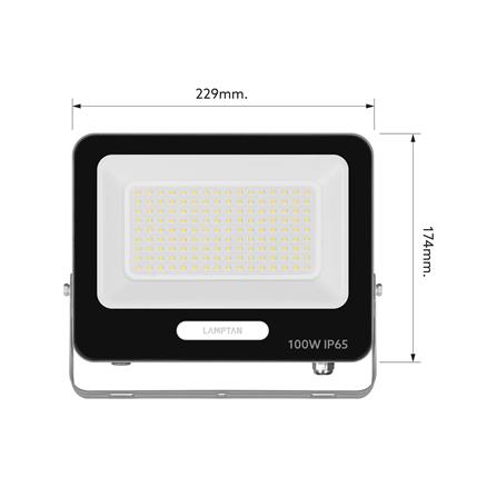 สปอตไลท์ภายนอก LED LAMPTAN FULLUX 100 วัตต์ DAYLIGHT_8