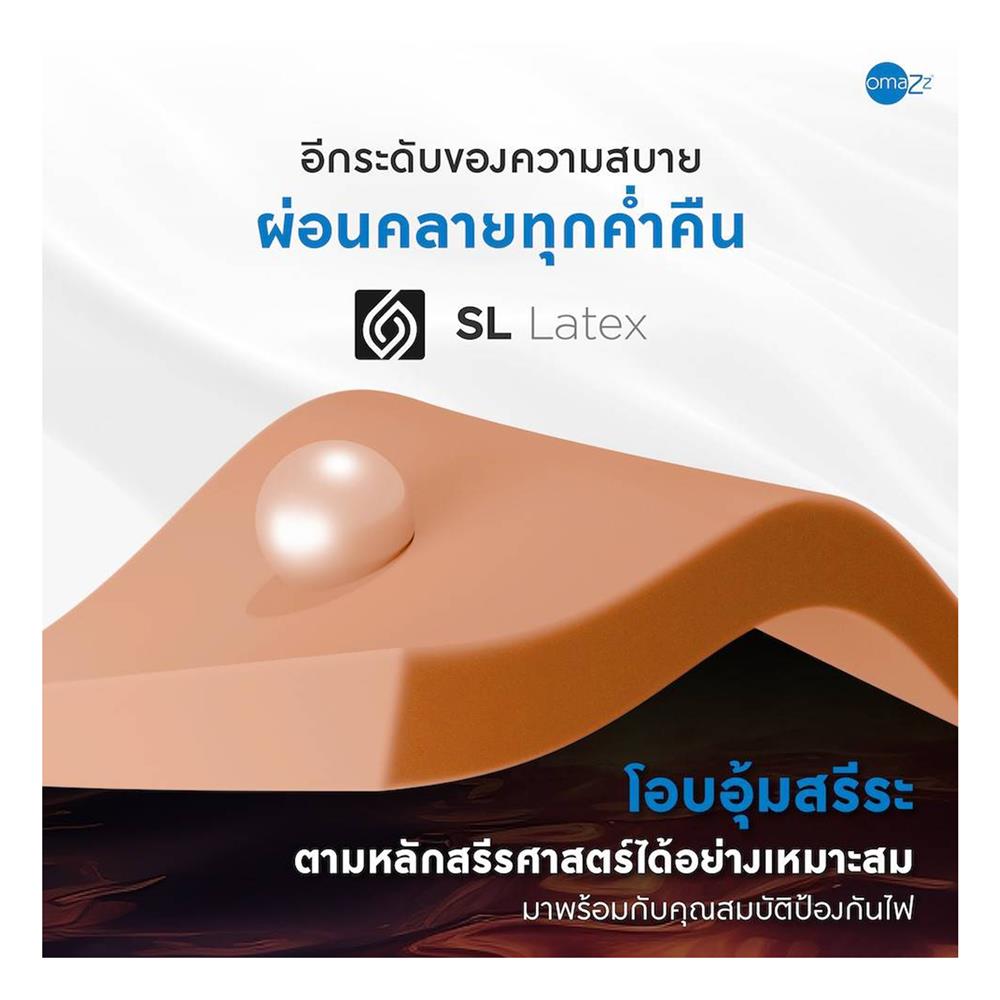 ที่นอน 3.5 ฟุต OMAZZ FENTOUS (พร้อมชุดเครื่องนอน 6 ชิ้น)