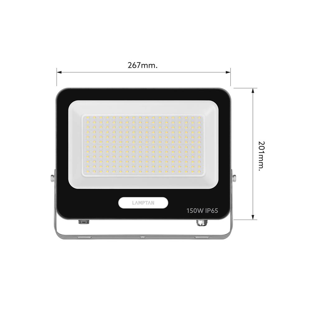 สปอตไลท์ภายนอก LED LAMPTAN FULLUX 150 วัตต์ DAYLIGHT
