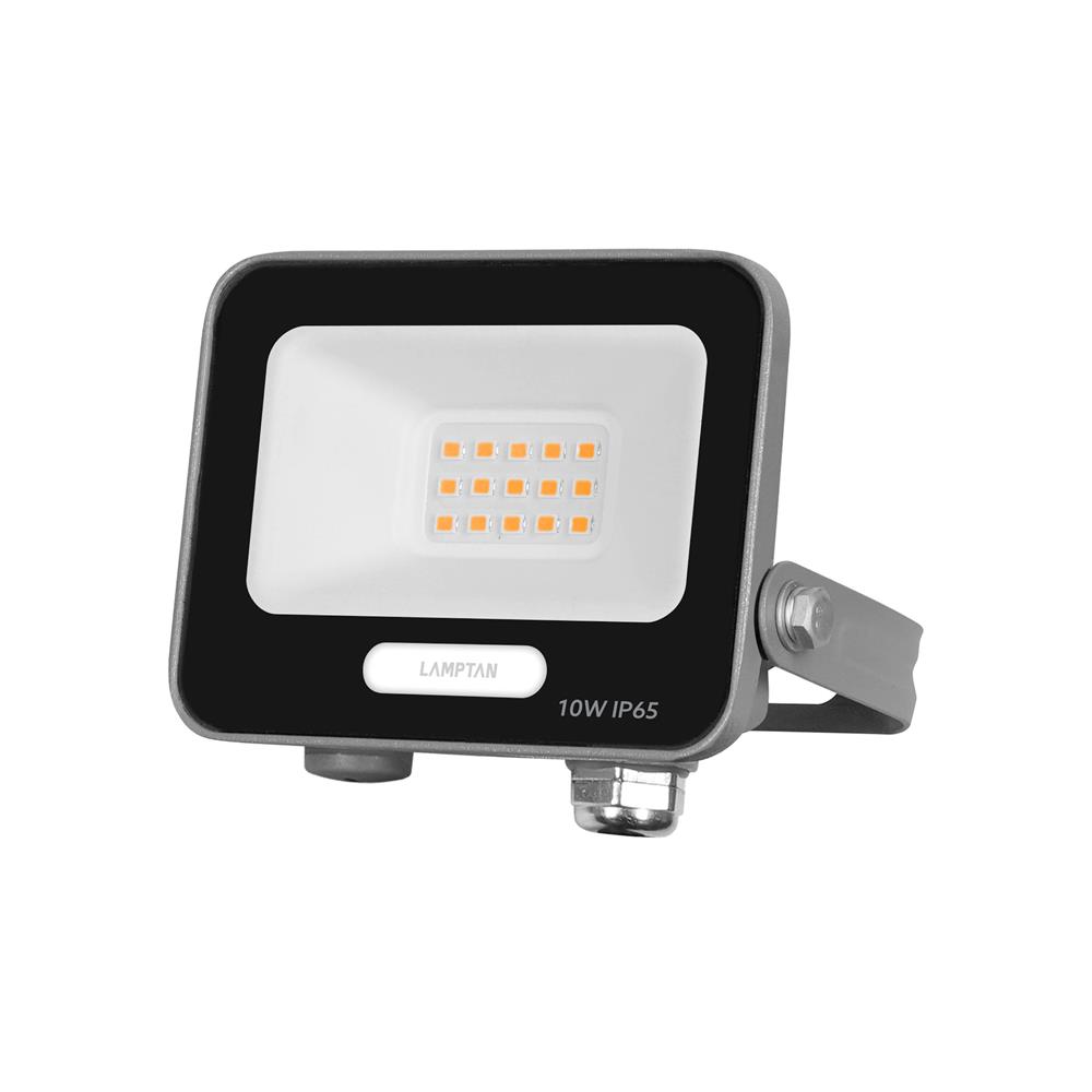 สปอตไลท์ภายนอก LED LAMPTAN FULLUX 10 วัตต์ WARM WHITE