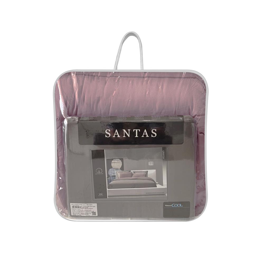 ชุดผ้าปูที่นอน 6 ฟุต (ชุด 7 ชิ้น) SANTAS COTTON USA MORNING MOOD GR