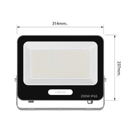 สปอตไลท์ภายนอก LED LAMPTAN FULLUX 200 วัตต์ DAYLIGHT_8