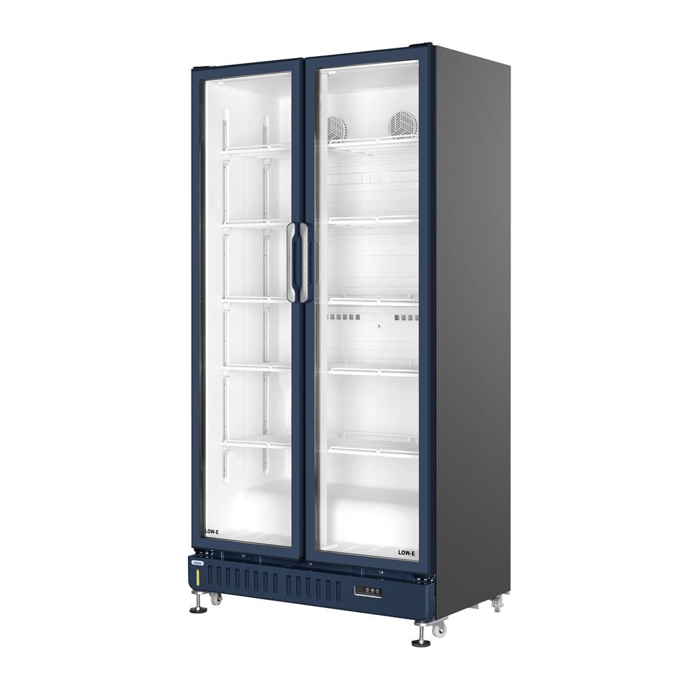 ตู้แช่เครื่องดื่ม 2 ประตู HAIER SC-652BPC 22.1 คิว สีน้ำเงิน