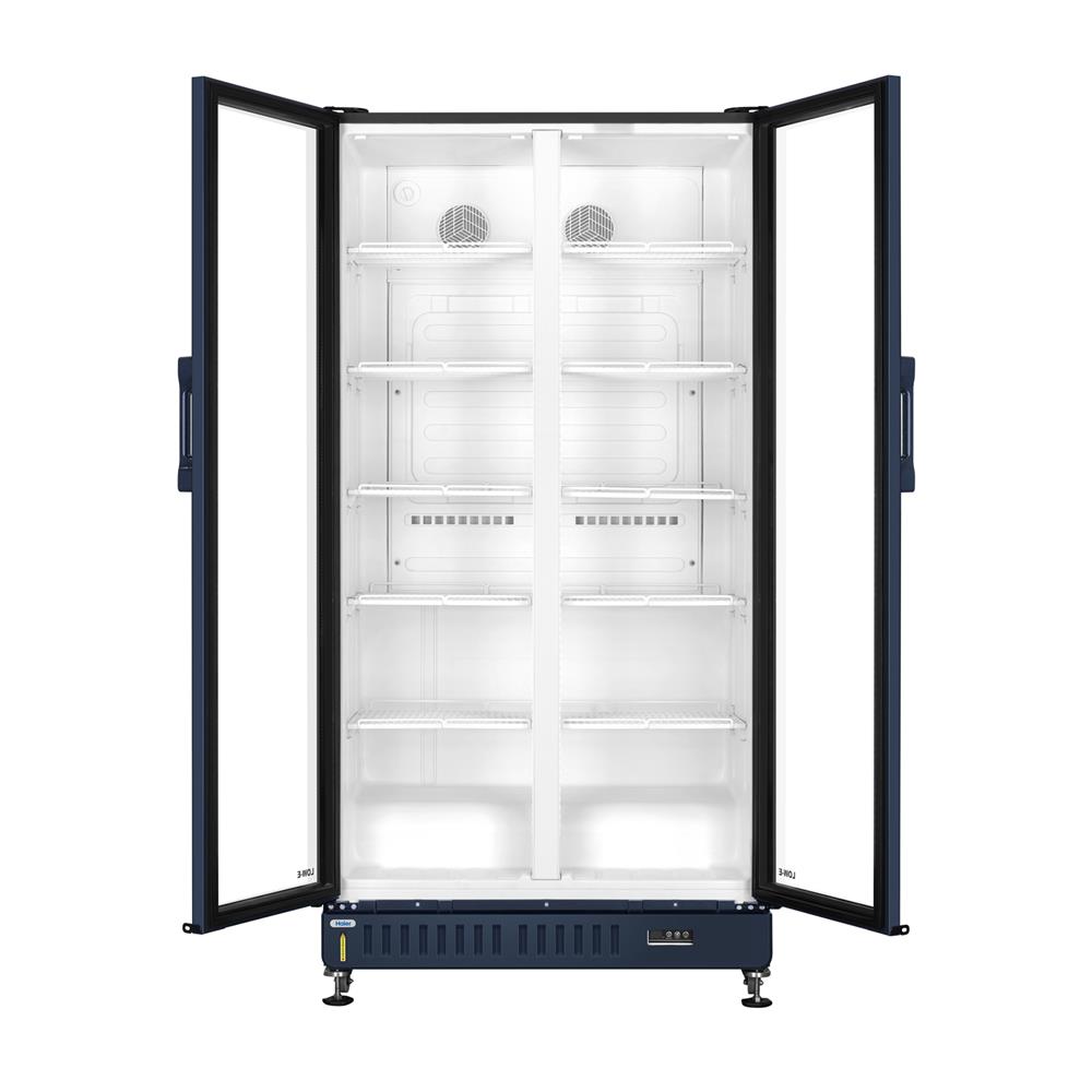 ตู้แช่เครื่องดื่ม 2 ประตู HAIER SC-652BPC 22.1 คิว สีน้ำเงิน