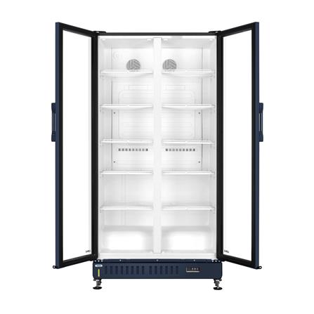 ตู้แช่เครื่องดื่ม 2 ประตู HAIER SC-652BPC 22.1 คิว สีน้ำเงิน_2