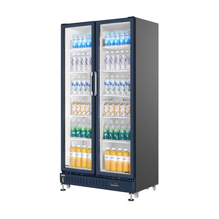 ตู้แช่เครื่องดื่ม 2 ประตู HAIER SC-652BPC 22.1 คิว สีน้ำเงิน_4